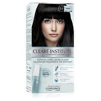 Permanent color cream delicate hair color clinuance 1.0 black 170 ml