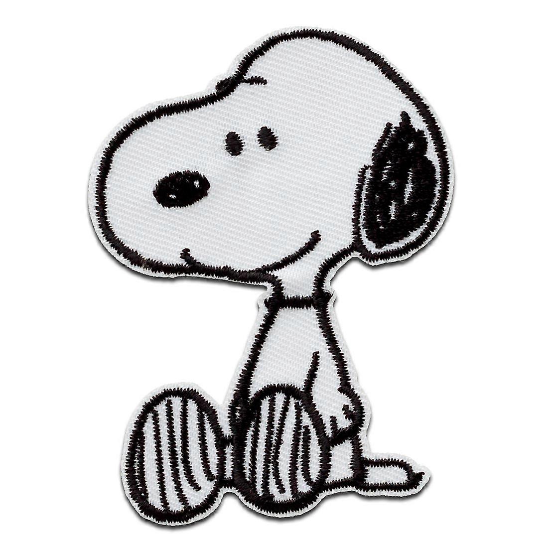 Peanuts © Snoopy - Patch, Iron-on patch, Iron on, Size: 7.6 x 5.7 cm