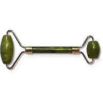 jade roller Facial Massager anti wrinkle thin face tool, two stones jade roller