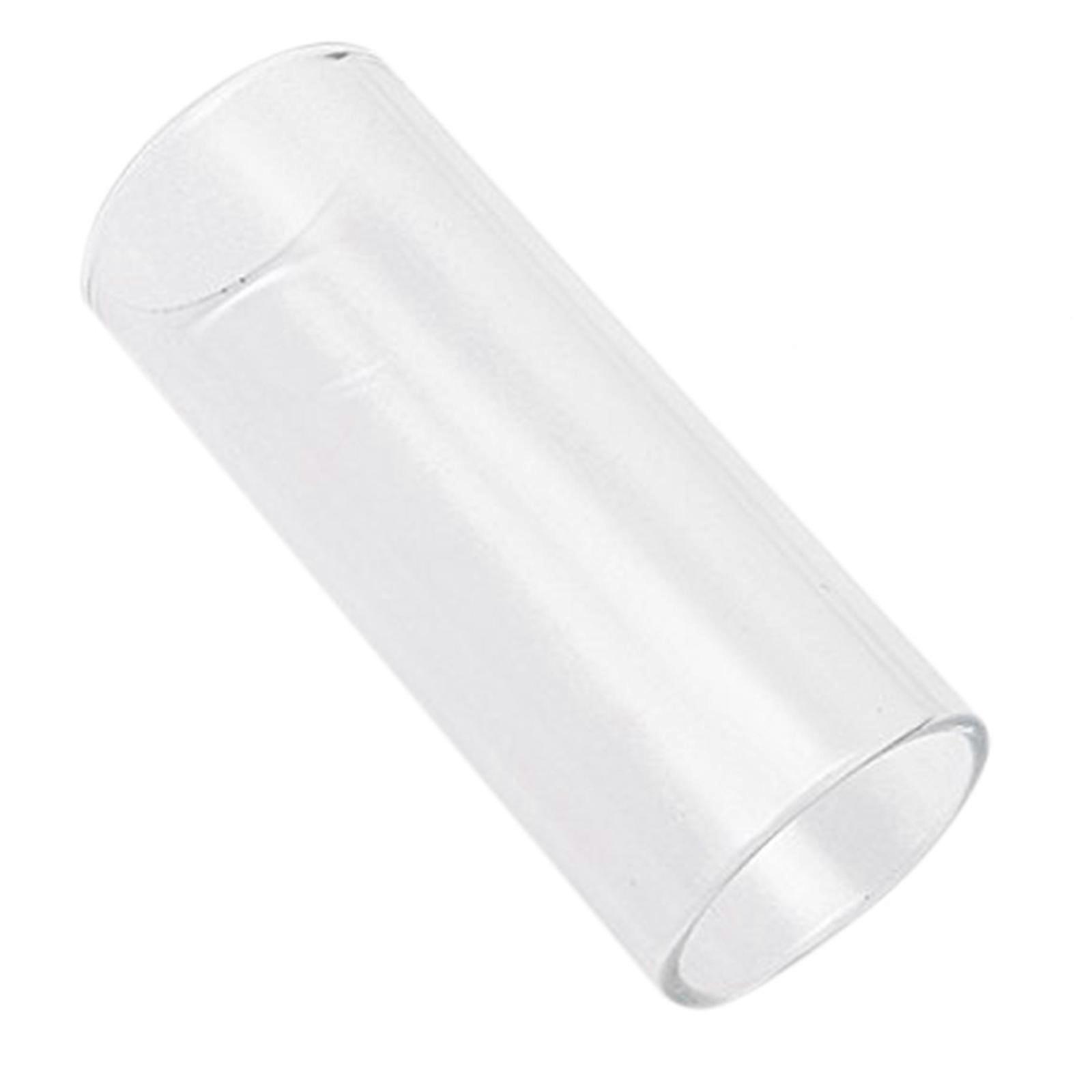Snygg gitarrslide med flaskhals i glas