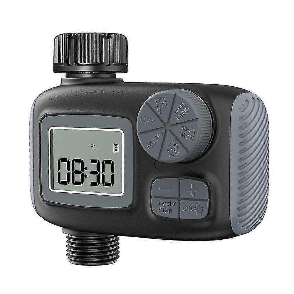 Sprinkler Timer Garden Hose Faucet Timer with Rain Delay/Manual/Automatic Drip Irrigation Function US Watering Timer