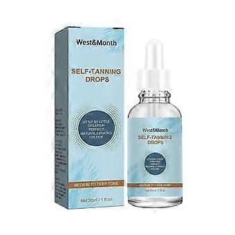 West&month selvbruner serum udendørs solbadning kropsfugtighedscreme og -bruneressens - west&month selvbruner serum udendørs solbadning kropsfugtighedscreme