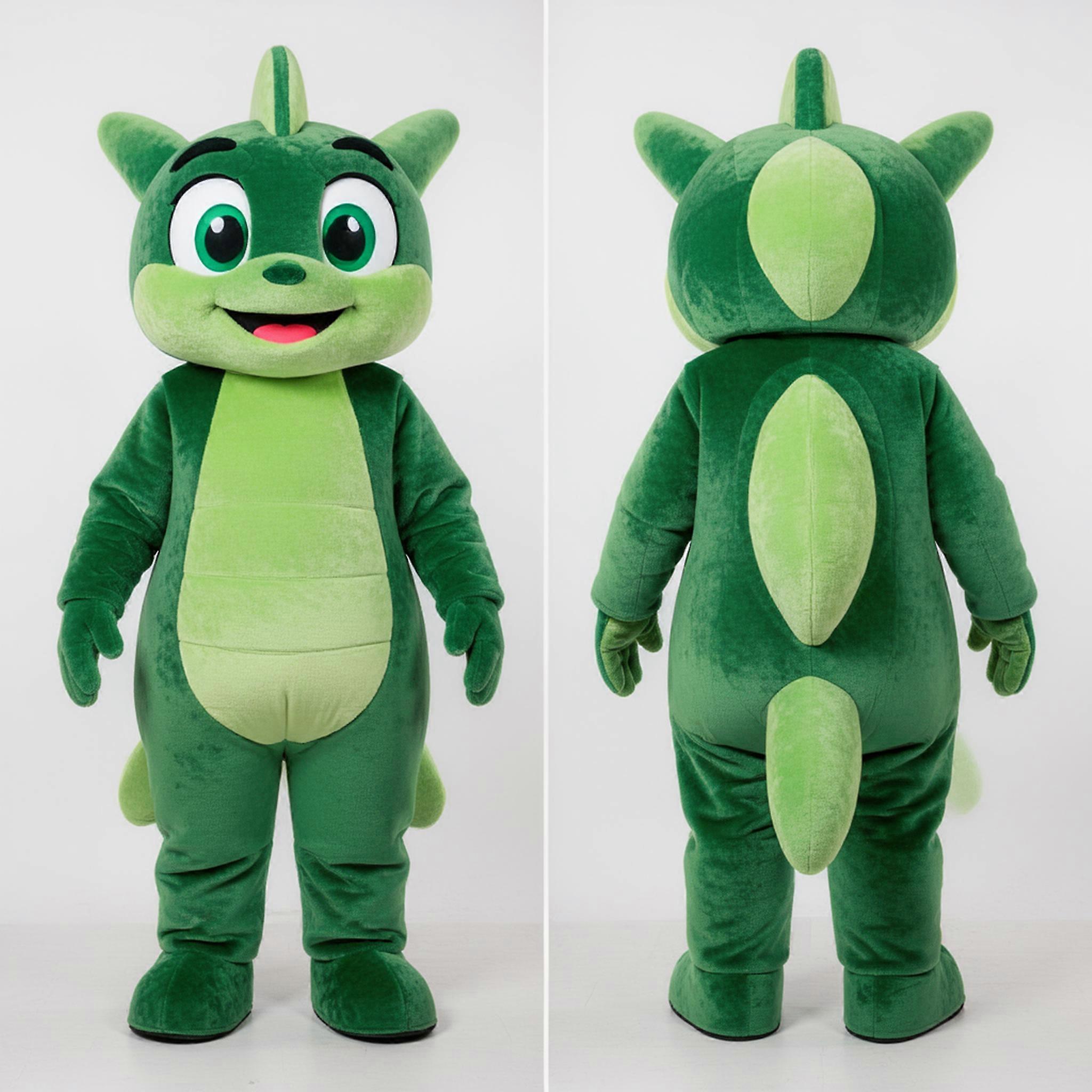MASTICOT Forest Green Gentle Ray Mascot