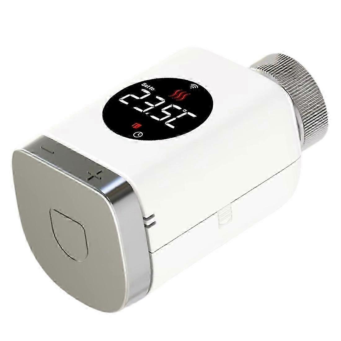 Smart ZigBee Thermostatic Radiator Valve TRV Programmable App Remote Temperature Controller