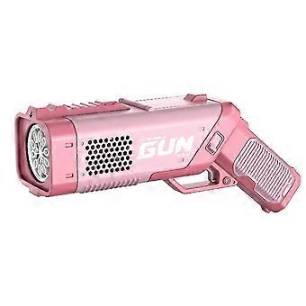 Promotion 50% Off Bubble Gun, Automatic Bubble Machine With 3 Bubble Solutions, 10-hole Bubble Blower Toy With Light Sound For Kids Adults Girls And B