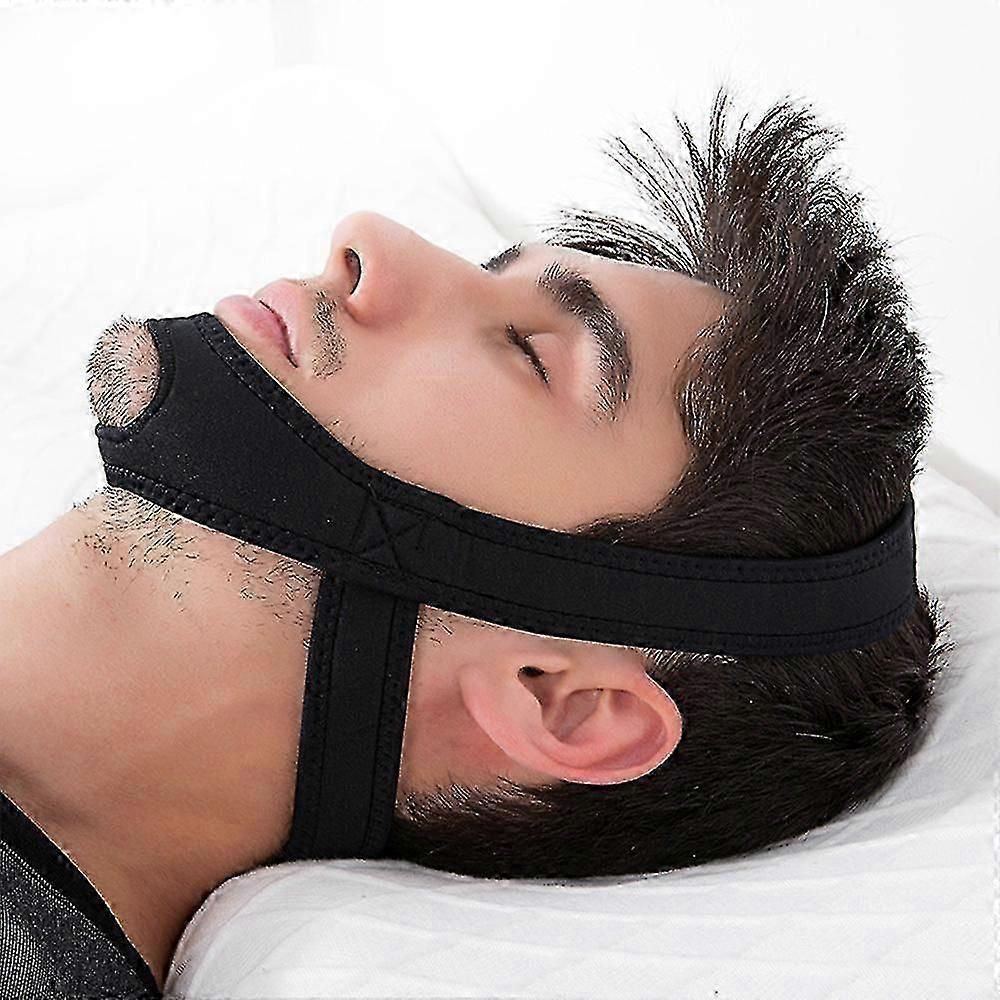 Adjustable Sleeping Head Strap to Stop Snoring
