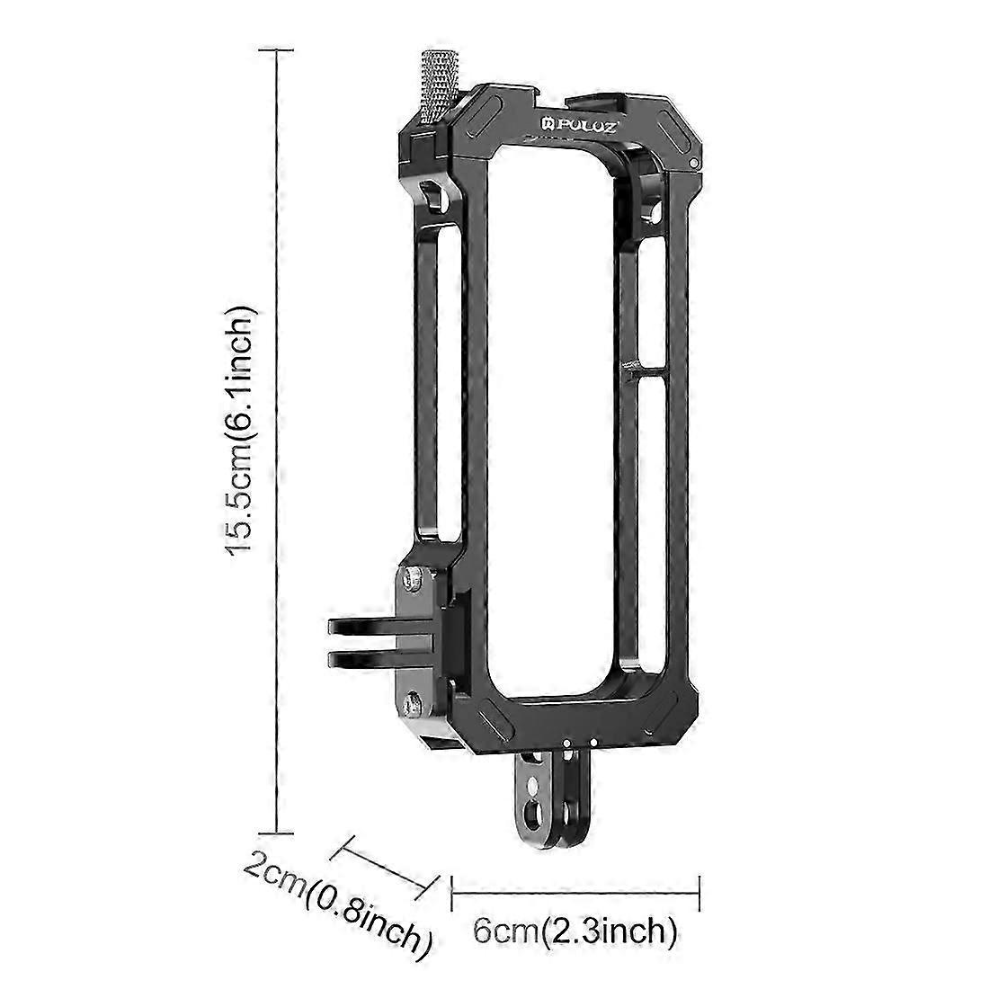 Stabilizing frame for Insta360 X3 with tripod adapter