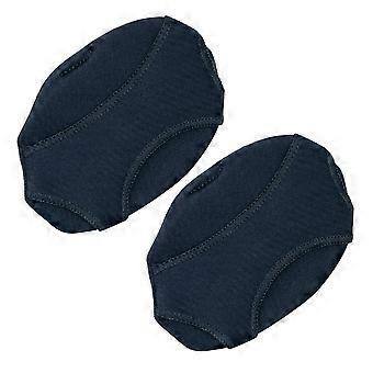Forefoot Pads Foot Relieve Pads for Women Use 1Pair Black Cushion