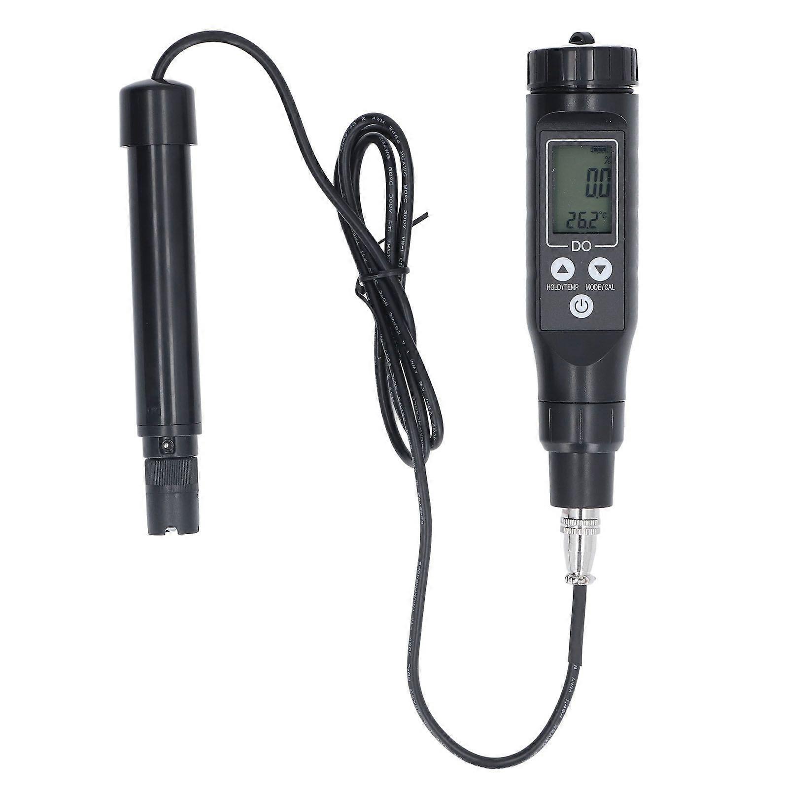 Digital Dissolved Oxygen Meter Data Synchronization 0.0 to 30.0mg/L Highly Sensitive Probe Dissolved Oxygen Test Kit