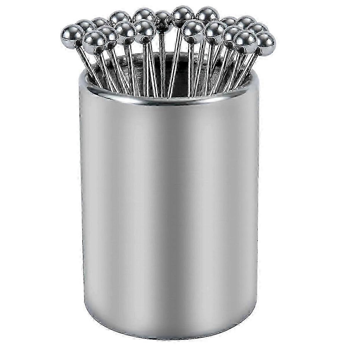 Reusable Stainless Cocktail Picks 20pc Set