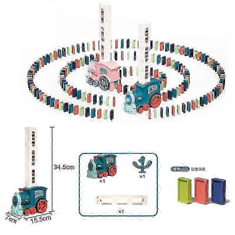 Auto Release Domino Train Set