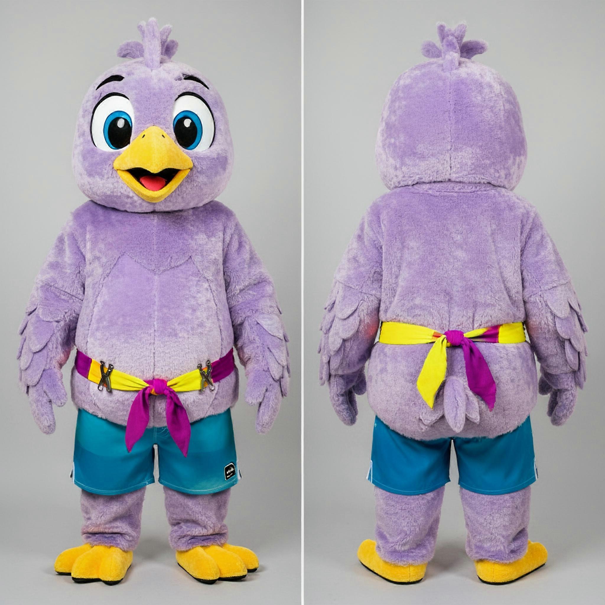 MASTICOT Lavender Soft Feathered Canary Mascot