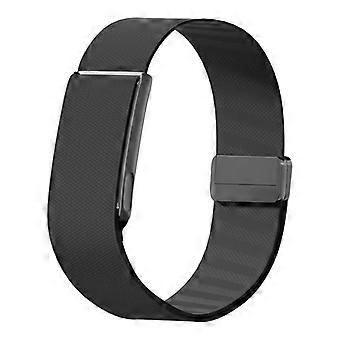 Braçadeira esportiva respirável para Amazfit Helio, elástica, ajustável, macia, em nylon, para bíceps, com alça magnética de substituição para homens e mulheres.