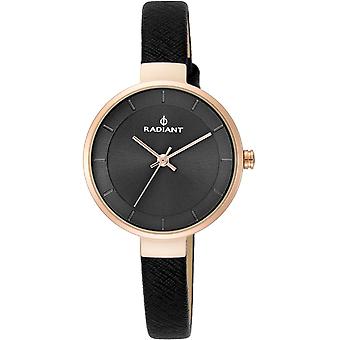 Radiant nouvelle étoile du nord petite montre Quartz Analog Woman avec RA455202 Cowskin Bracelet