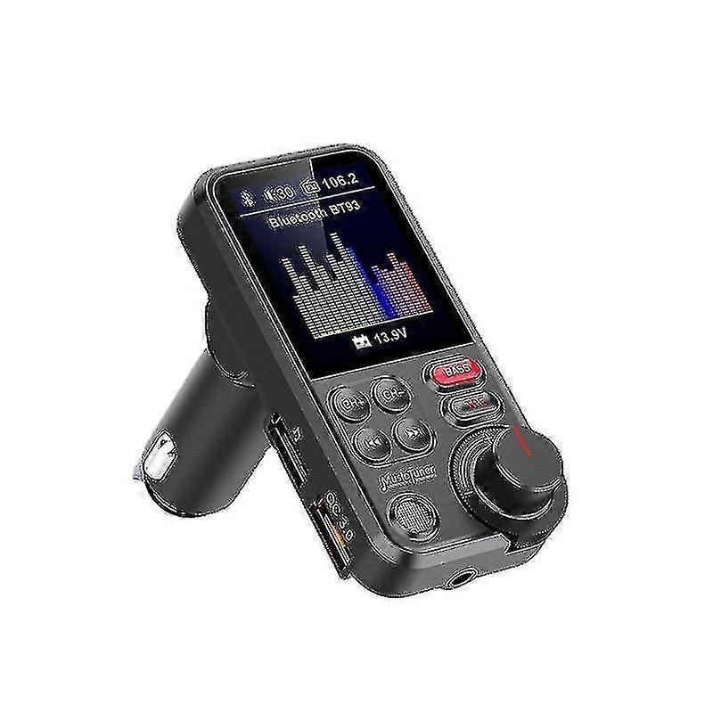 FM Transmitter with Bluetooth & Lossless Audio Support