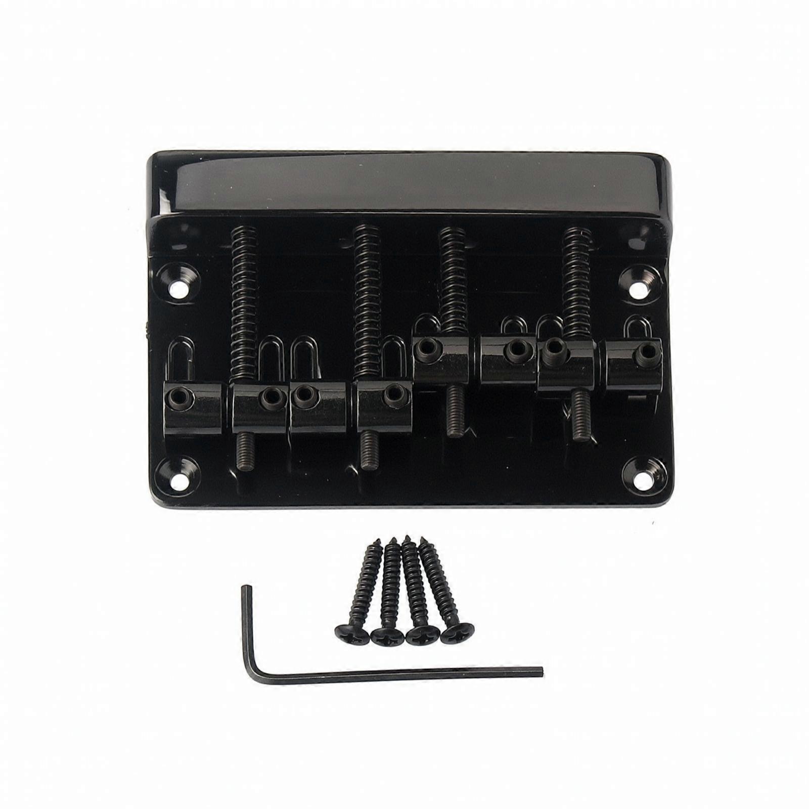 4-String Bridge Adjustable Hardware Long-Lasting for Workshop, Luthier