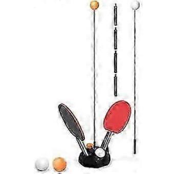 Trainer da ping pong con albero flessibile, trainer da ping pong regolabile in altezza, adatto per il gioco indoor e outdoor per adulti e bambini-