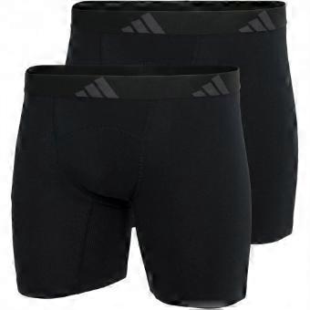Adidas Mens Logo Boxer Briefs (Pack of 2)