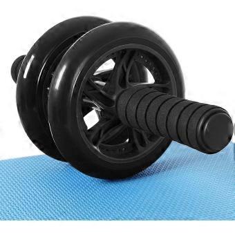Anti-Slip Ab Wheel Roller for Core Strength Training, Black