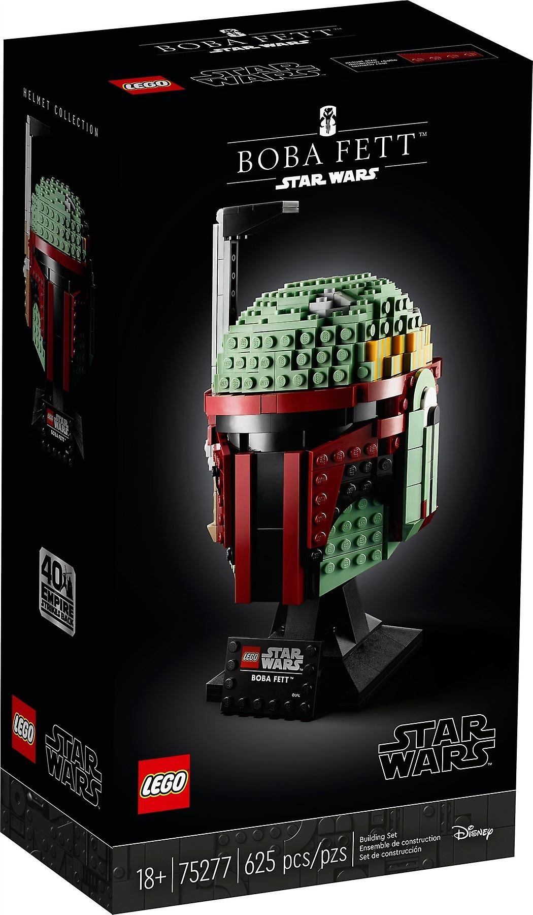 LEGO Star Wars Boba Fett Helmet Display Building Set 75277