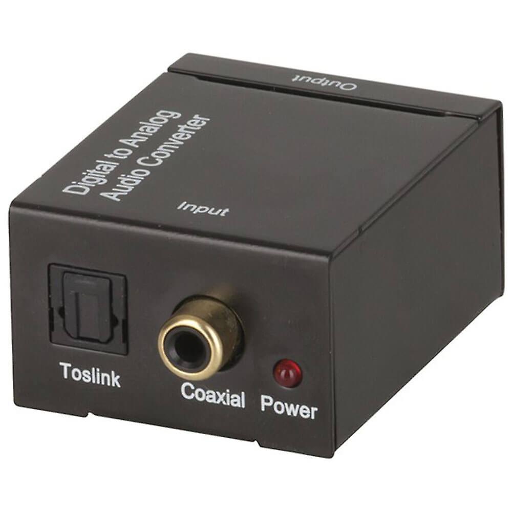 High Quality Sampling Rate Converter Audio Digital-Analog Coax/Tos-L+R RCA 5VDC