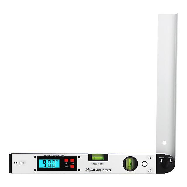 0~225° Digital Protractor Spirit Level Angle Finder Gauge Meter 400mm Digital Angle Finder Electronic Protractor Lcd Display