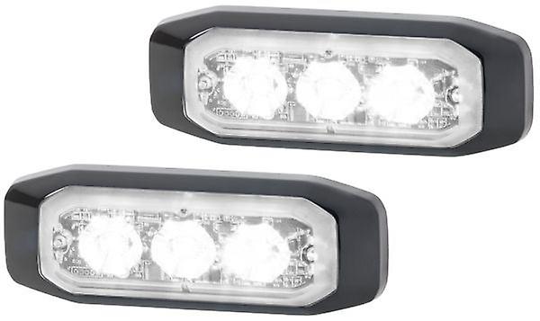 Strobe-type Beacon Black
Flashing Warning Light LED 12V 24V