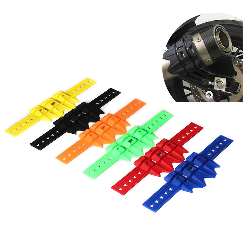 Motorcycle Exhaust Muffler Heat Shield Strip - Anti-scalding Protector Cover