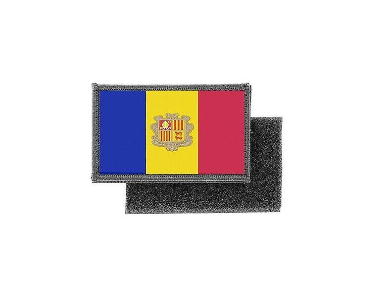 Patch ecusson prints Andorra andorre flag badge