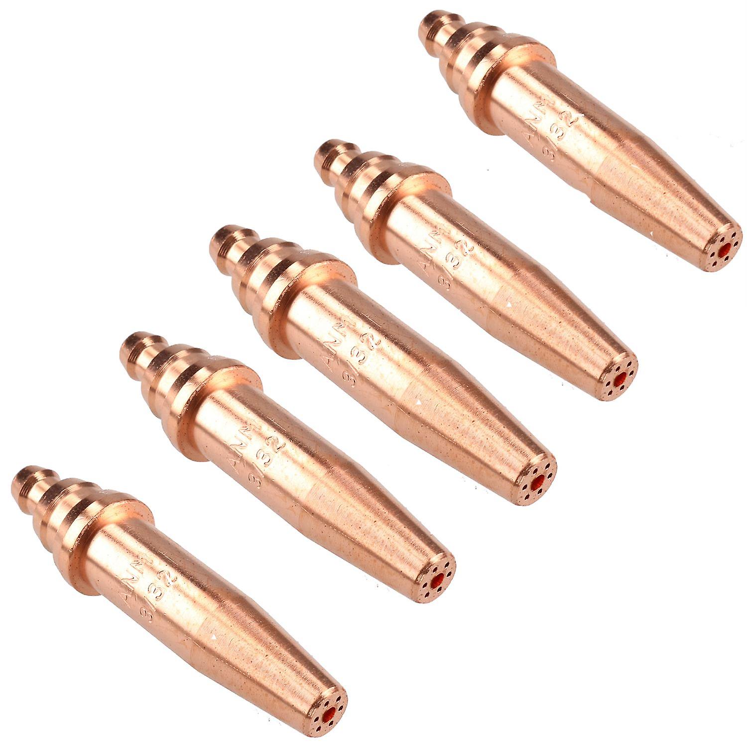 ANM Oxygen Acetylene Gas Cutting Nozzle Tip Standard 3/32" 90 - 150mm 5pk