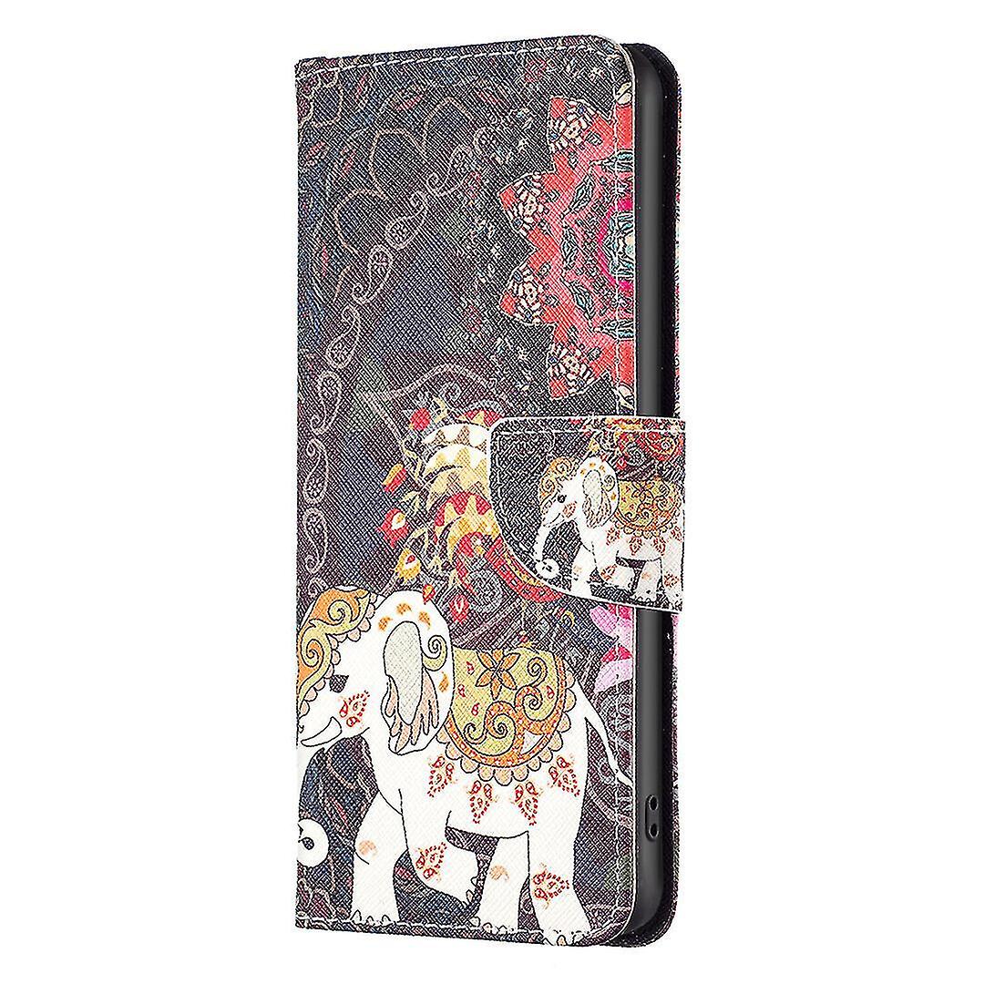 Compatible With Xiaomi Poco M4 Pro 4g Case Pattern Magnetic Protective Cover Elephant
