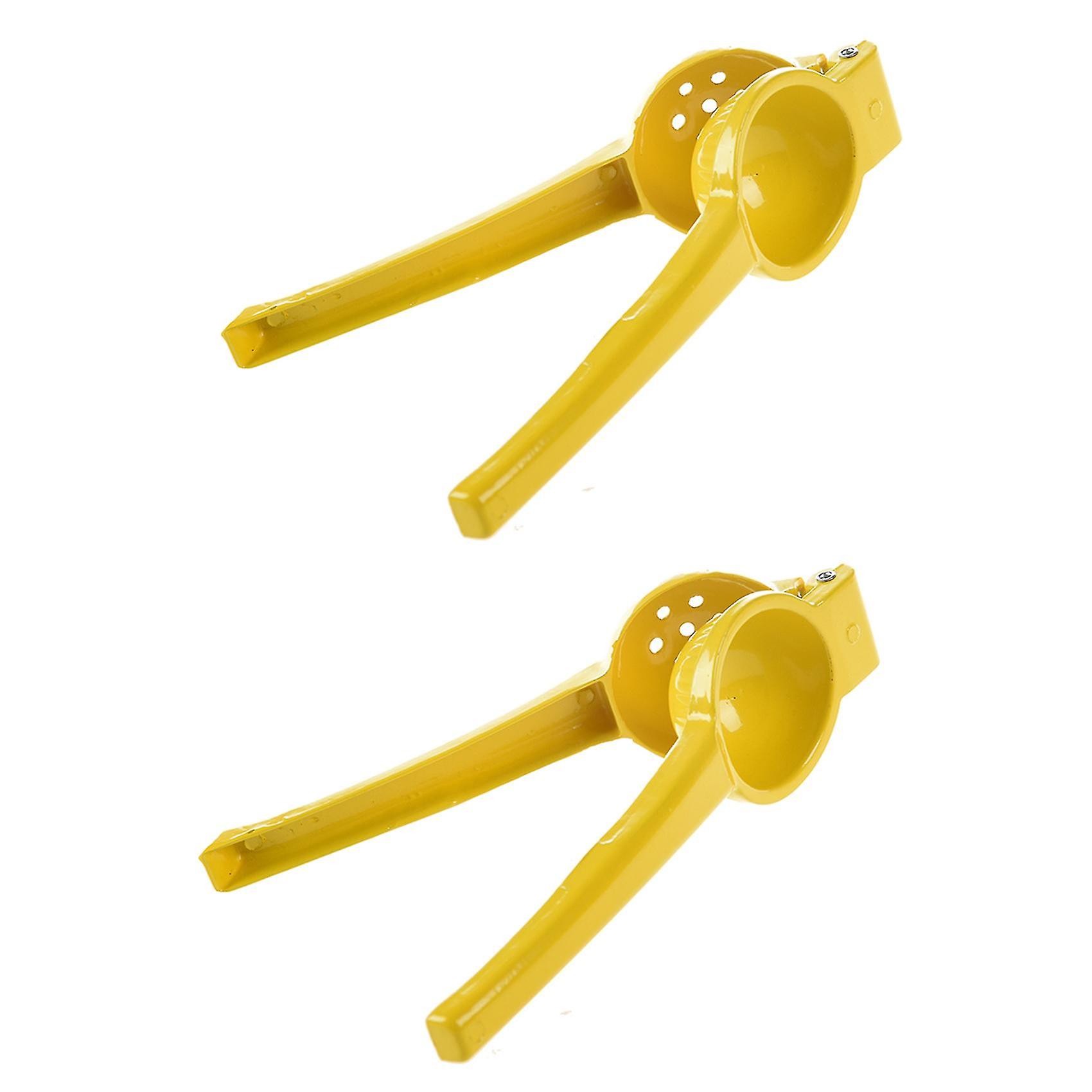 Yellow Lemon Squeezer - Metal