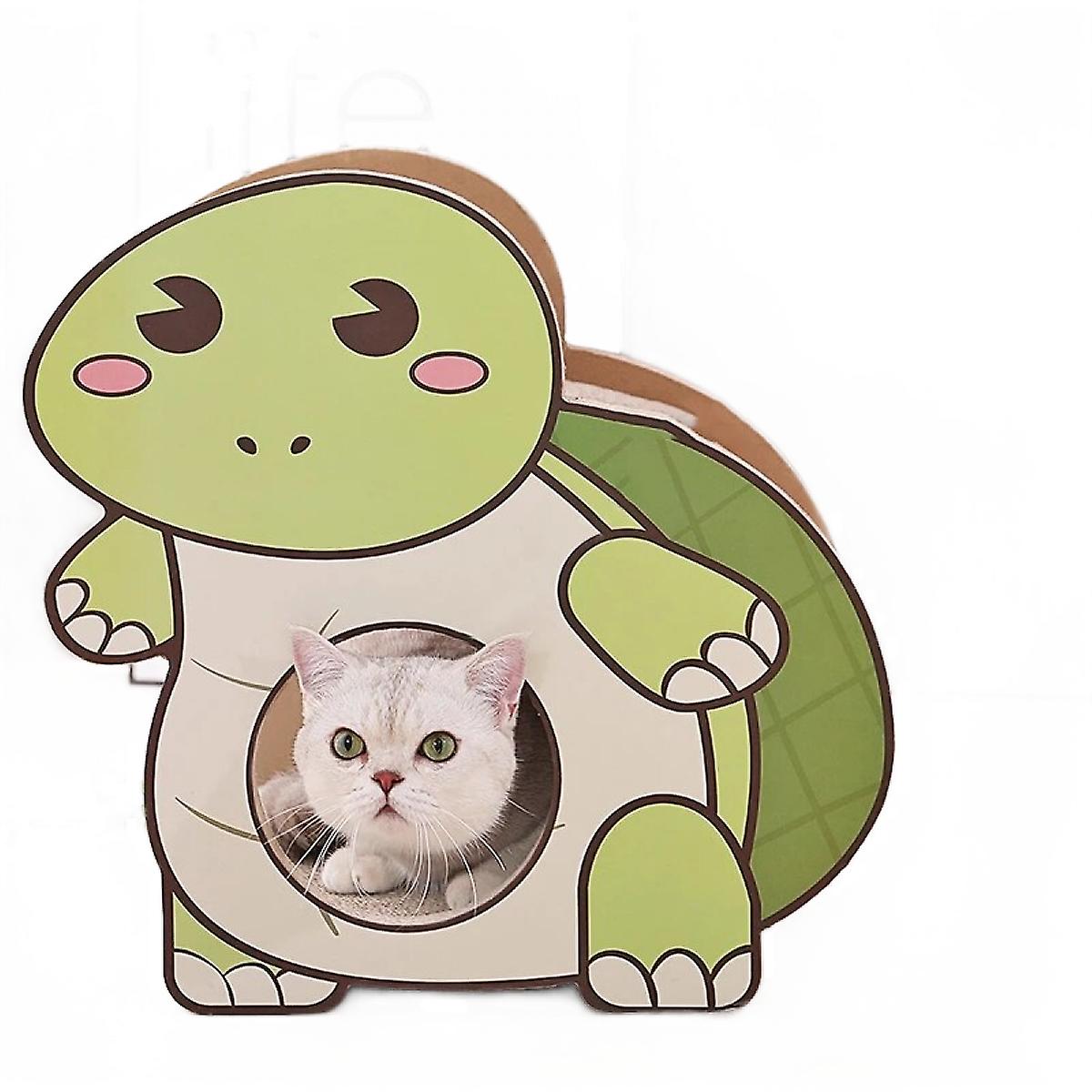 Trash cans, cats, corrugated cardboard, cat toys.