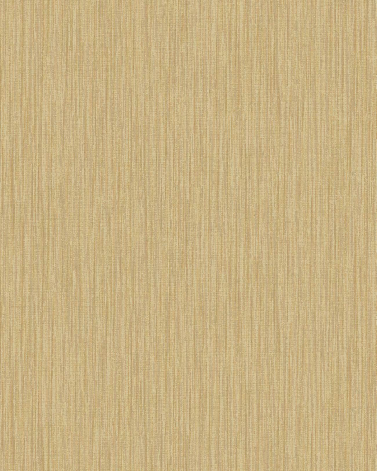 Papier peint texturé Profhome VD219138-DI papier peint intissé gaufré à chaud gaufré unicolor satiné or jaune 5,33 m2