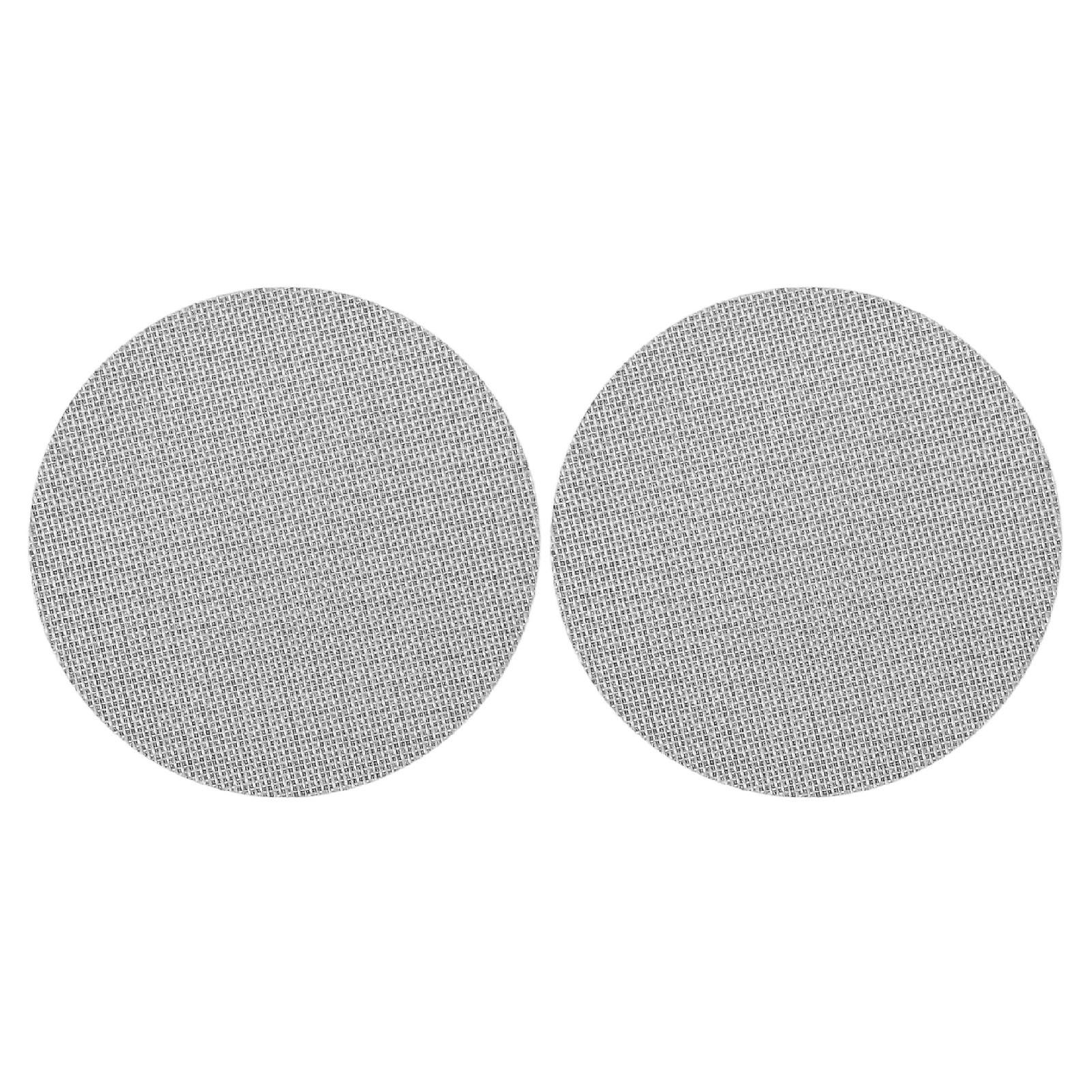 2 Pcs Coffee Puck Screen 1mm Stainless Steel Coffee Machine Secondary Water Distribution Screen Diameter 51mm