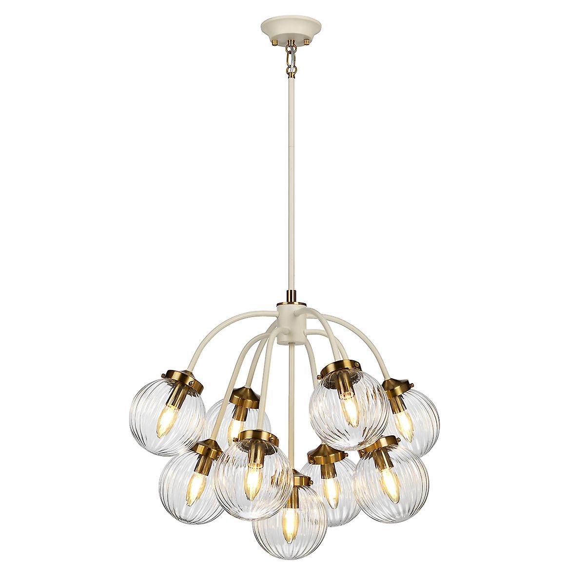 Cosmos 9 Light Pendant Globe Glass Shades