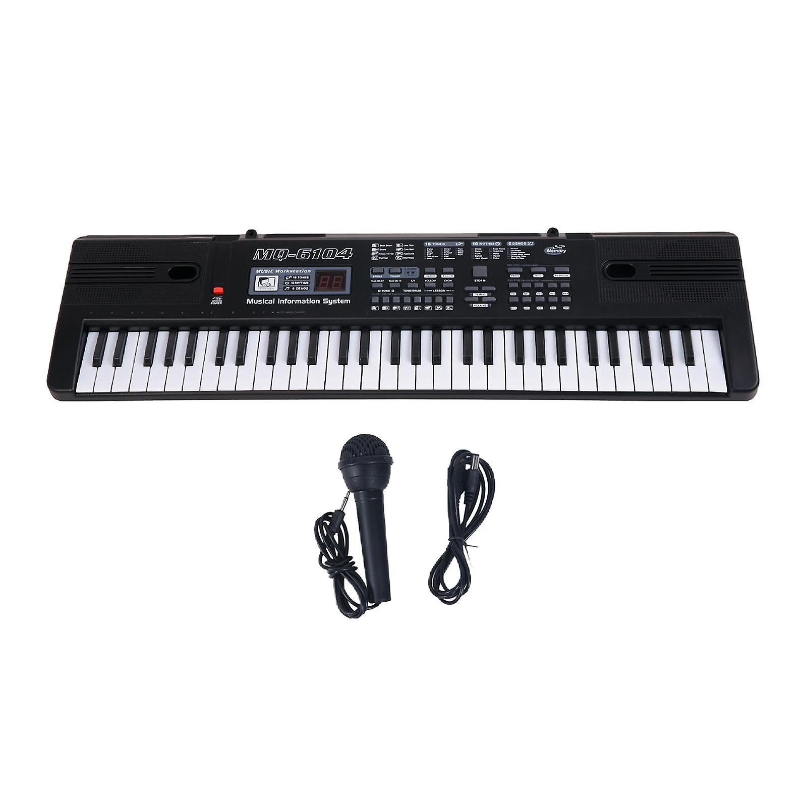 Electronic Keyboard Keyboard for Kid Portable Early Educational Toy Multi Function Musical Toy 61 Key Electric Keyboard Piano