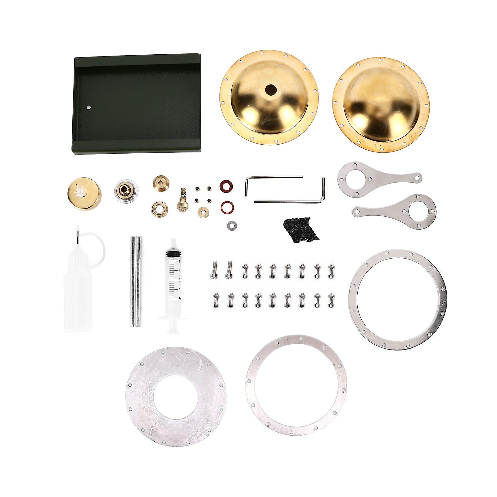 Full Metal DIY Steam Engine Model for Physics Experiments and Gifts