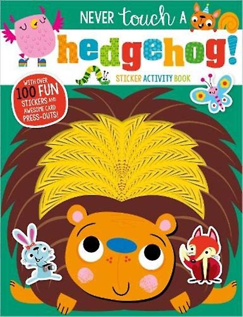 Never Touch A Hedgehog Sticker Activity Book - Make Believe Ideas