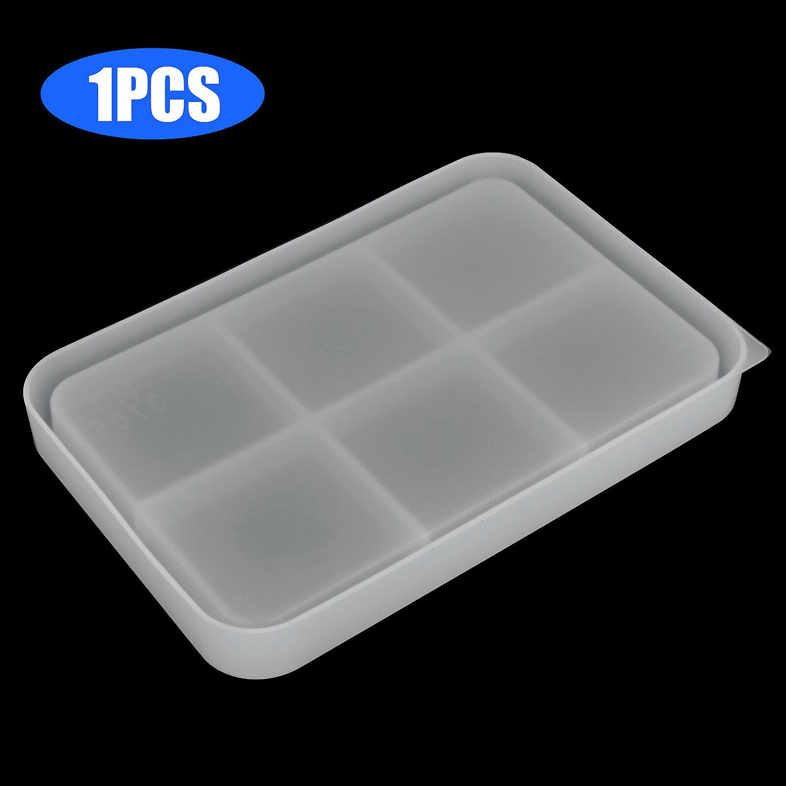 DIY Silicone Large Tray Resin Casting Mold Epoxy Mould Craft Rectangle Tool Kit