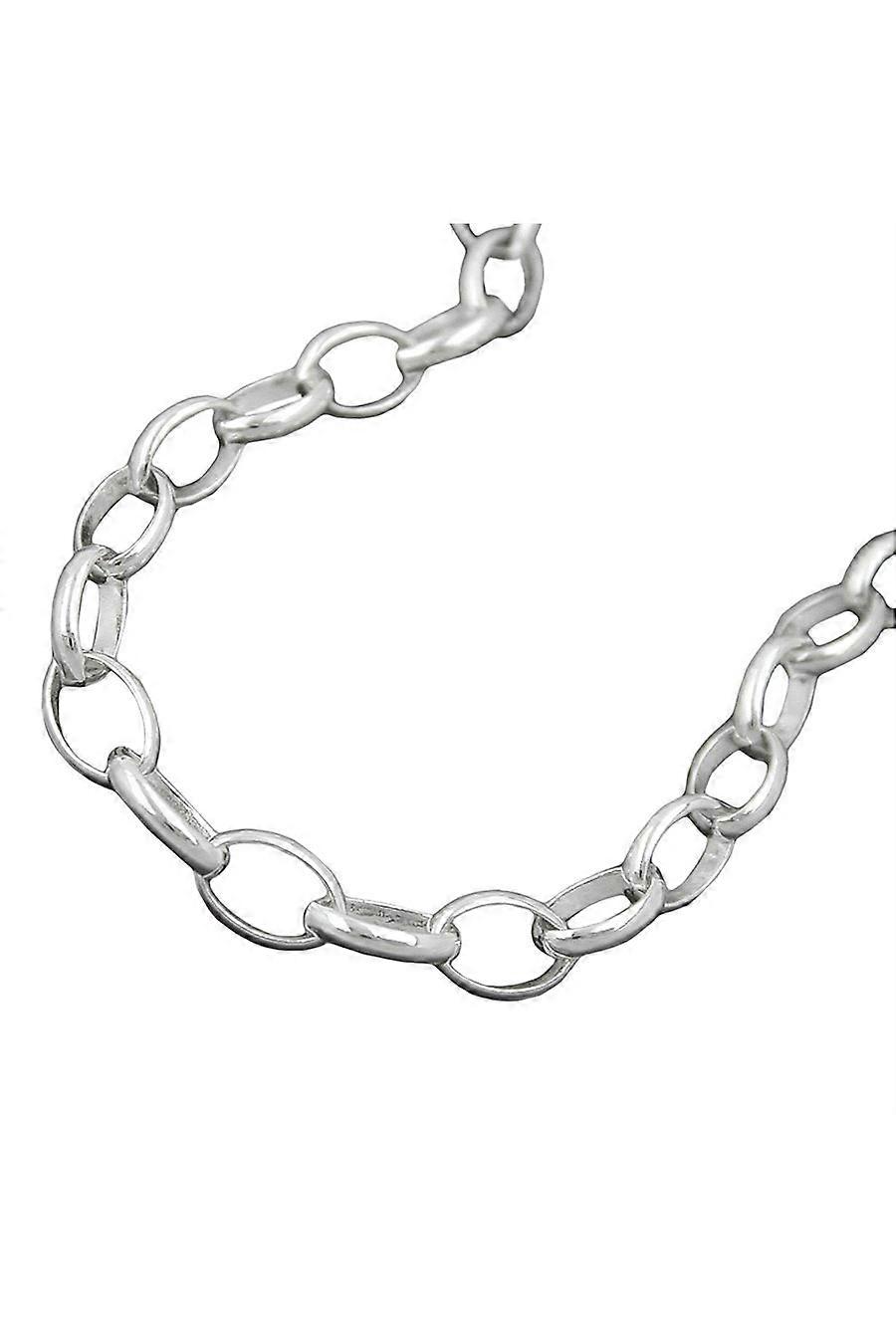 Necklace Oval Anchor Chain Silver 925 70cm - Gl111003-70