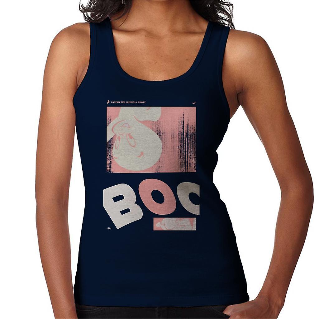 Casper The Friendly Ghost Boo Face Women's Vest