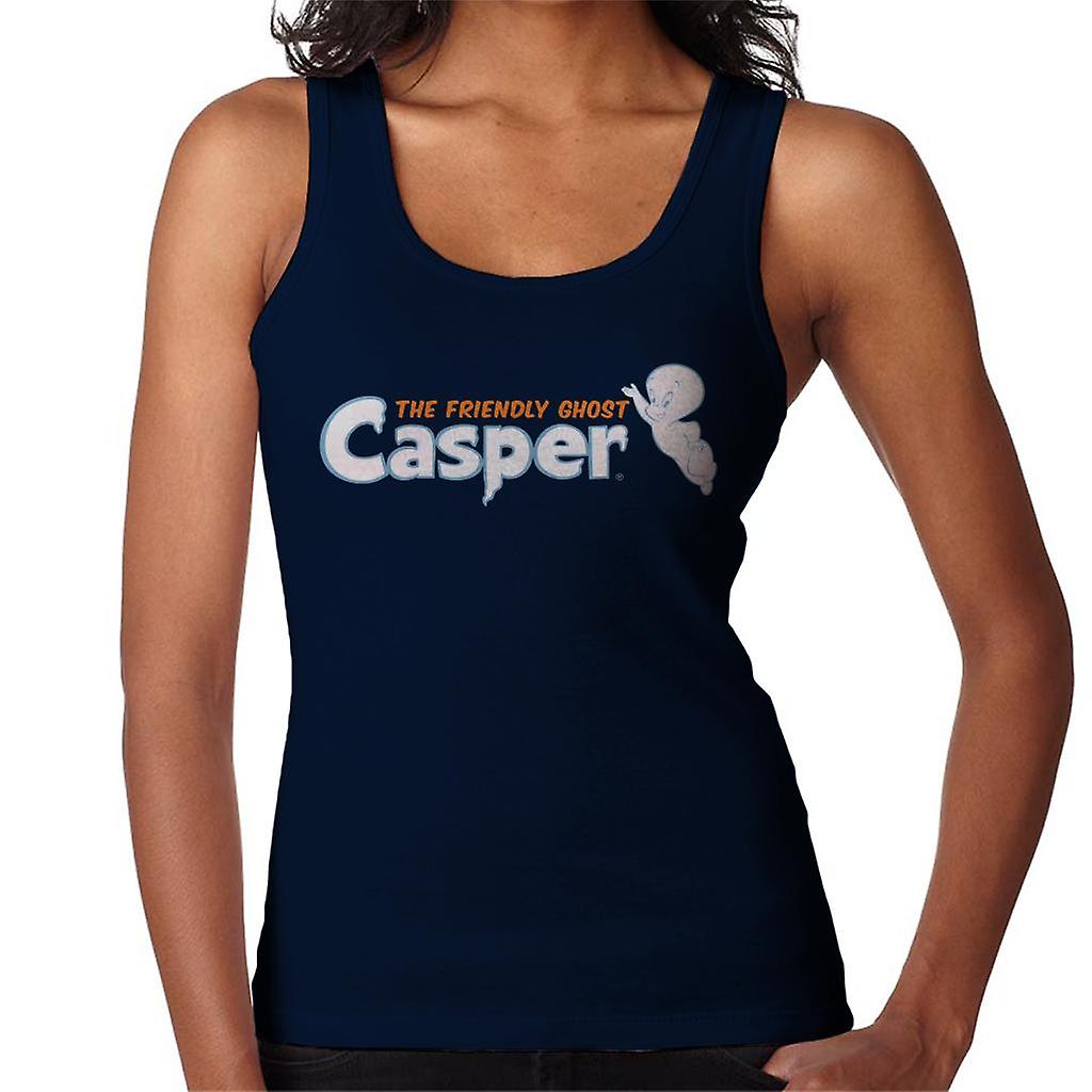 Casper The Friendly Ghost Flying Logo Women's Vest