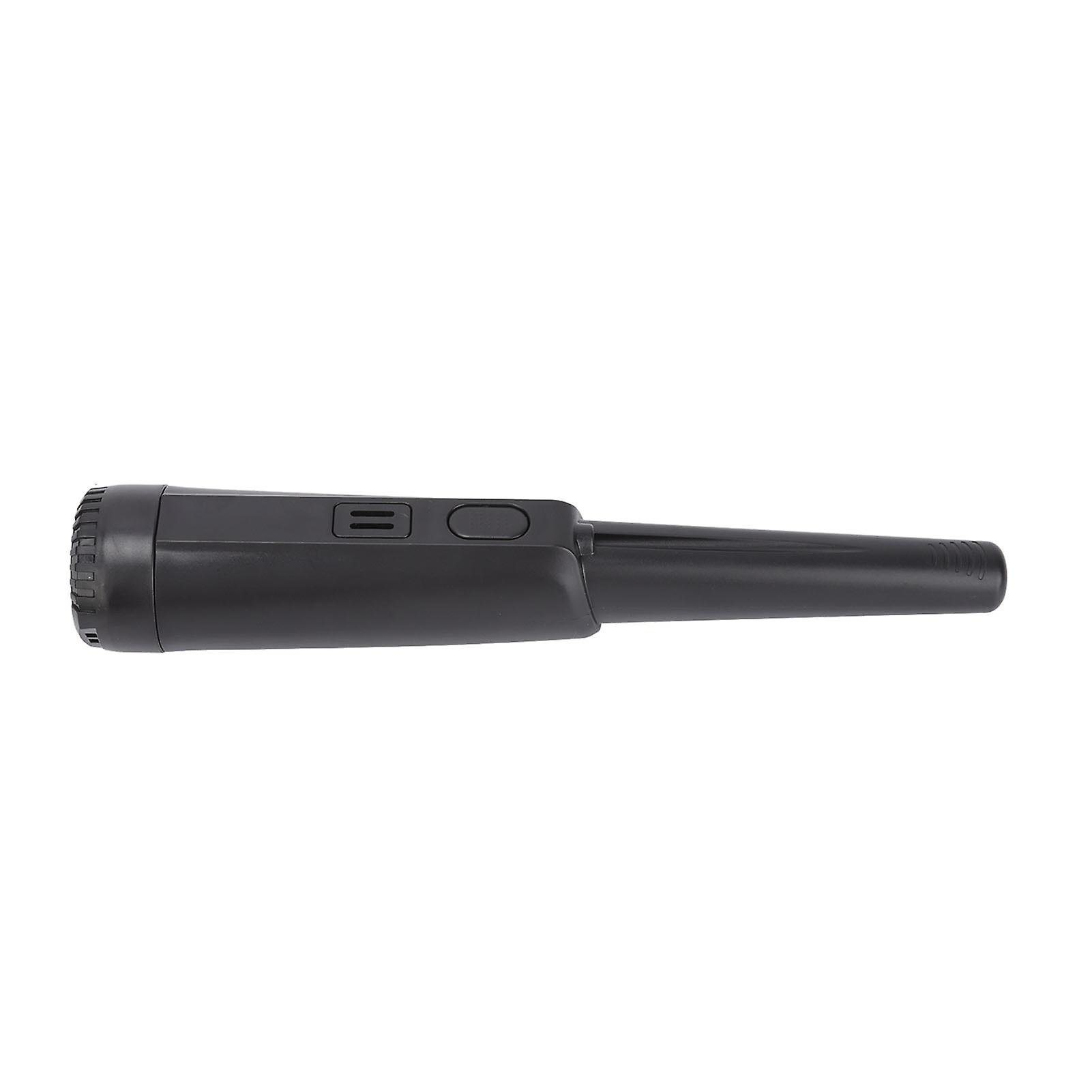 Portable Handheld Metal Detector Children Close Scanning Metal Detector Positioning Rod Black