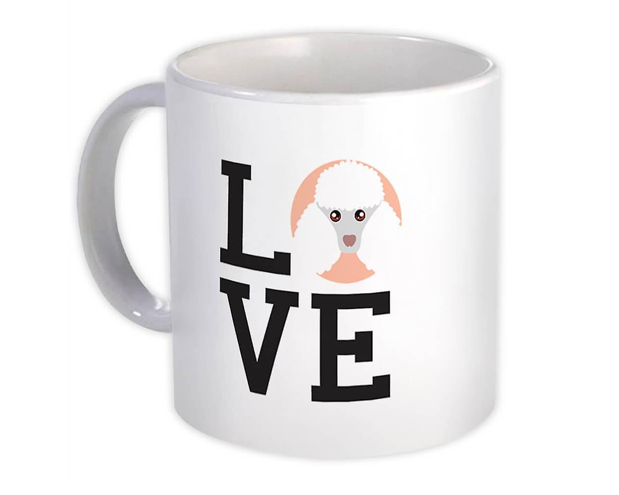 Gift Mug: Love Poodle Dog
