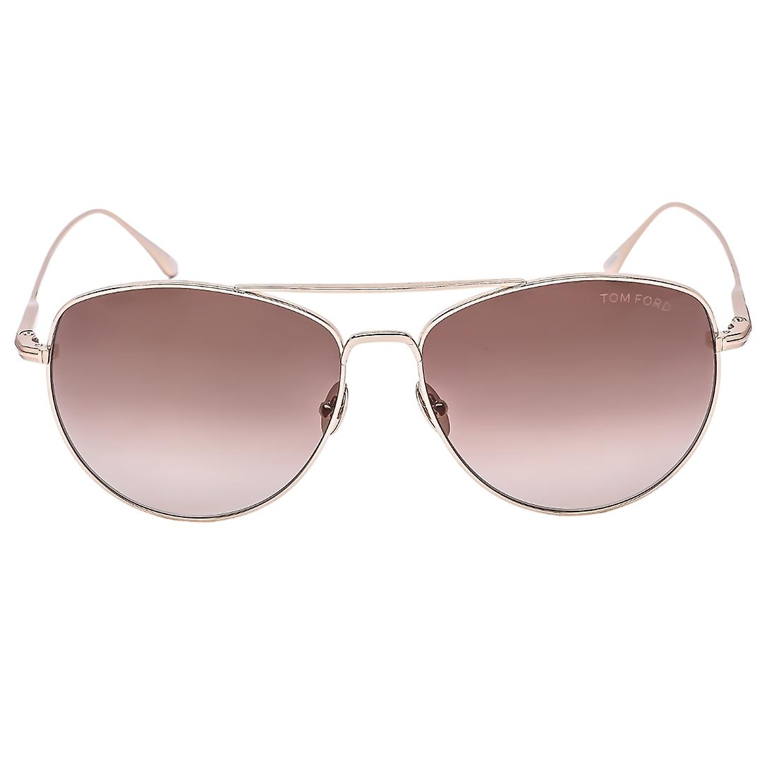 Tom Ford FT0784 28F Milla Rose Gold Sunglasses