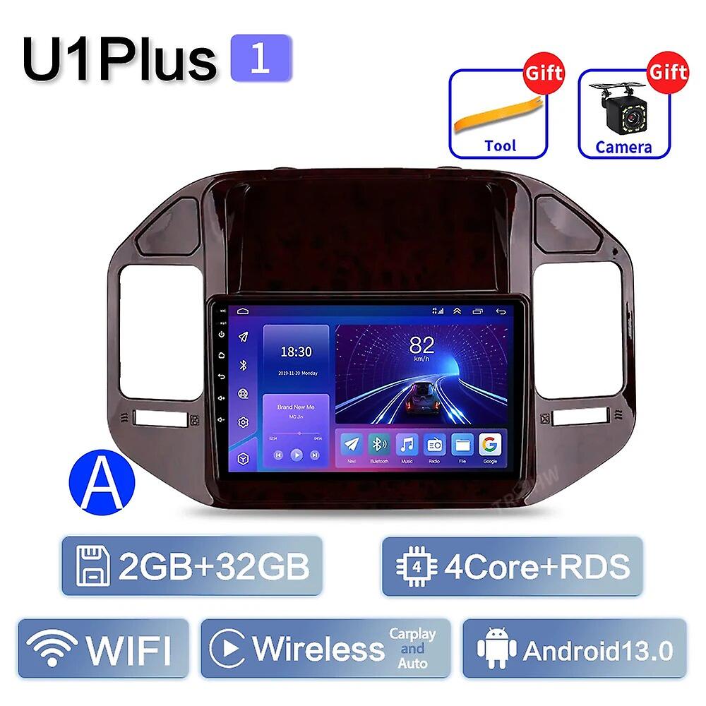 Für Mitsubishi Pajero 3 V70 V60 1999 - 2006 Autoradio Multimedia Video Player Navigation Stereo GPS Android 13 No 2DIN 2 Din Dvd