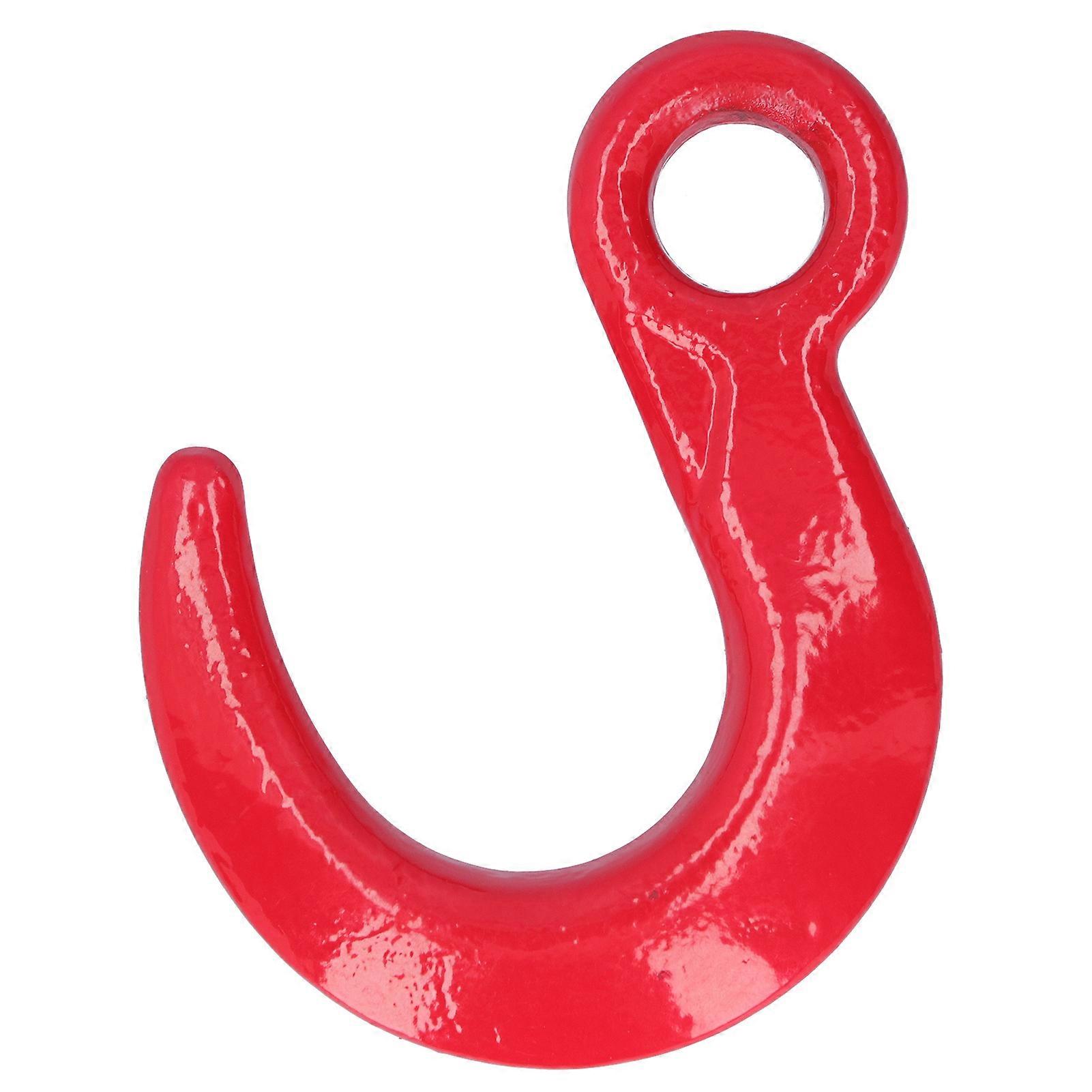 6500lb Lifting Hook Large Opening Alloy Steel Crane Hoist Hook for Construction Engineering