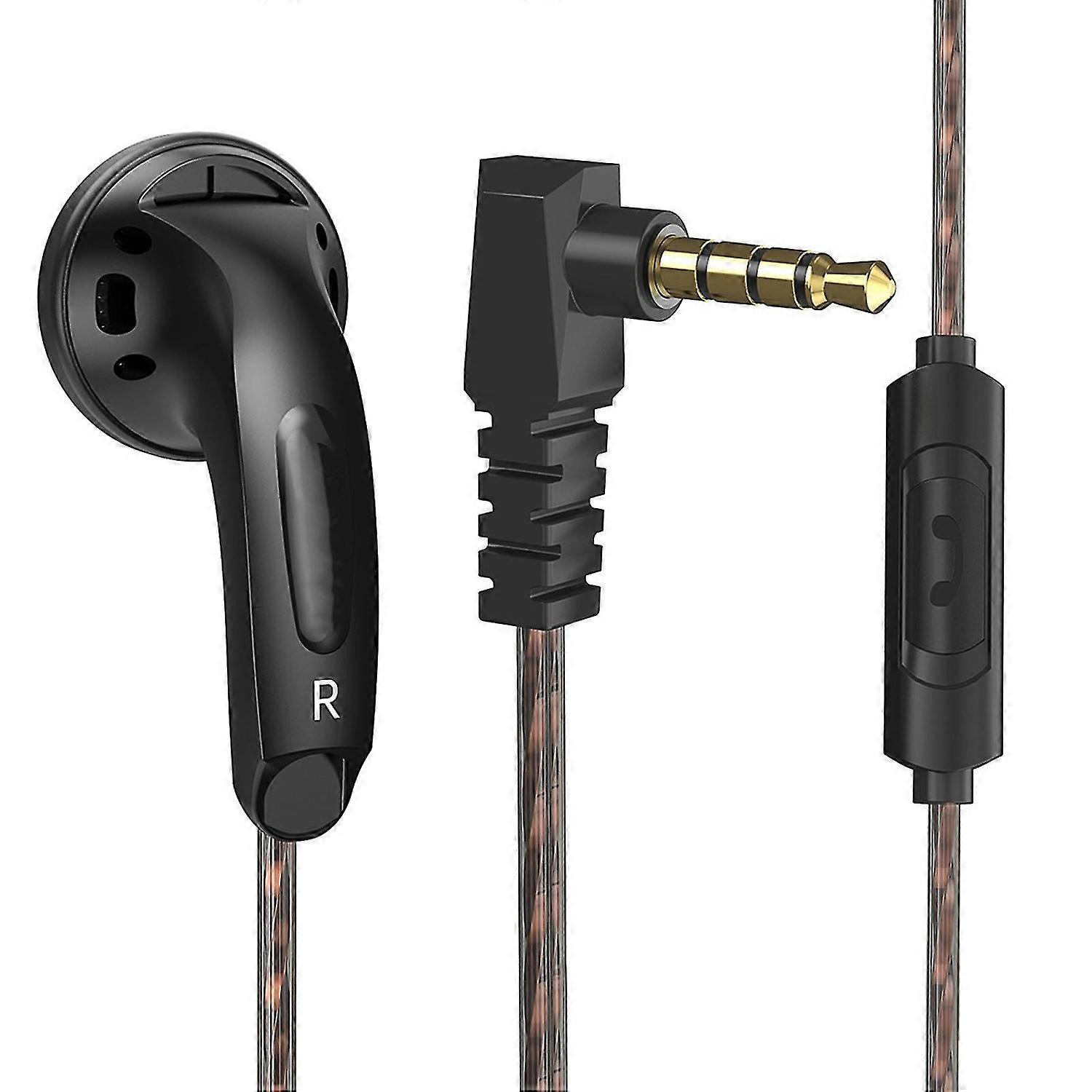 Sport Earbud Stereo Surround Comfortable to Wear L Plug Phone Calling Flexible Wired Gaming Headset