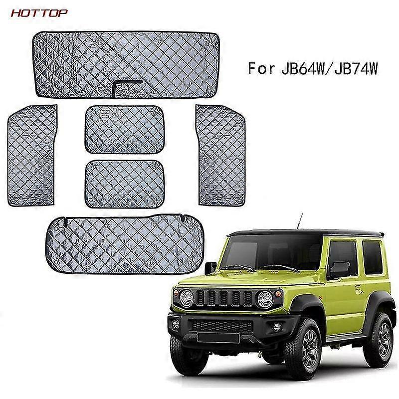 Exquisite For Jimny Jb64w Jb74w 6 Pcs Sunshade Car Sunshade Shade